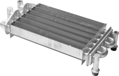 Теплообменник битермический L=270 (для Ariston TX)